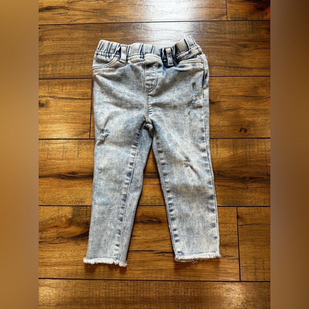 Gap Toddler Ankle Jeggings Jeans Light Blue 2T